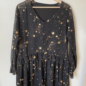 Moon/star dress